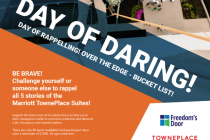 Go “Over the Edge” for Freedom’s Door!