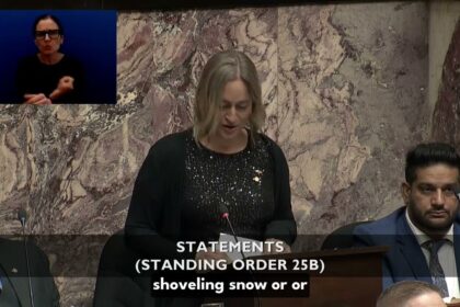 Legislative Assembly of BC - Honoring Peter Lees & Freedom’s Door