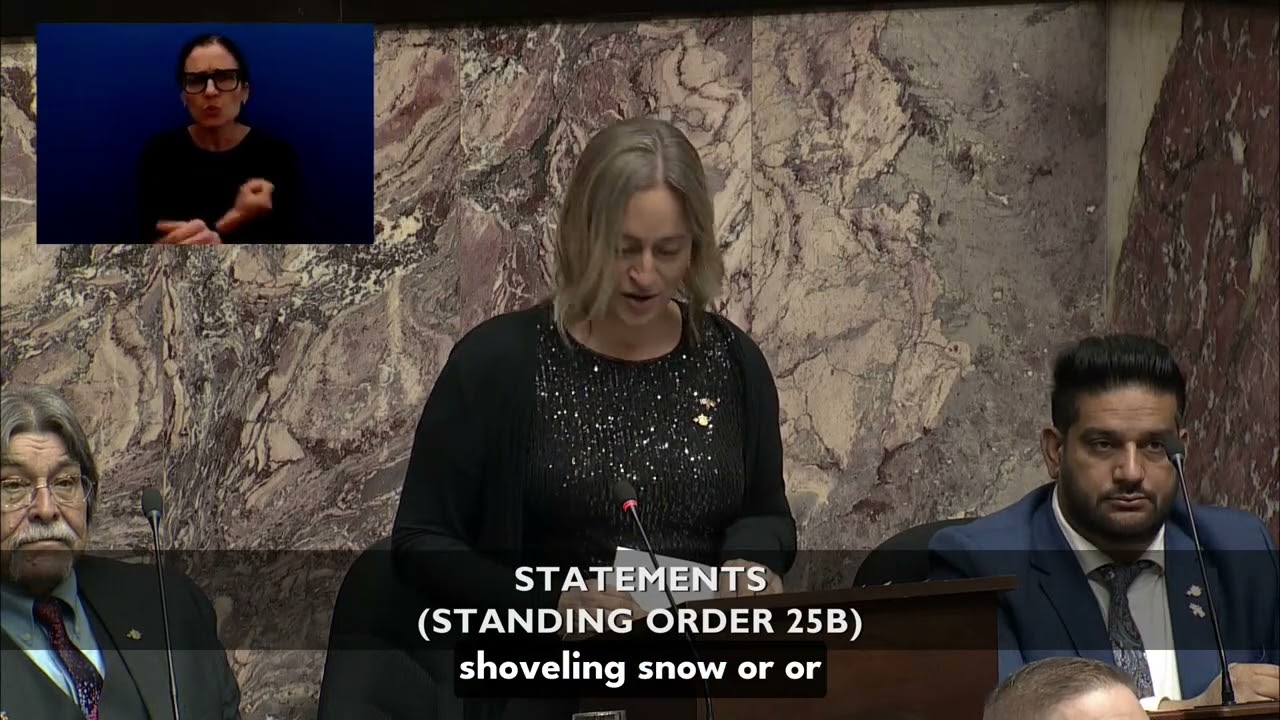 Legislative Assembly of BC - Honoring Peter Lees & Freedom’s Door