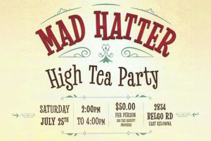 Fundraiser: Mad Hatter High Tea Party