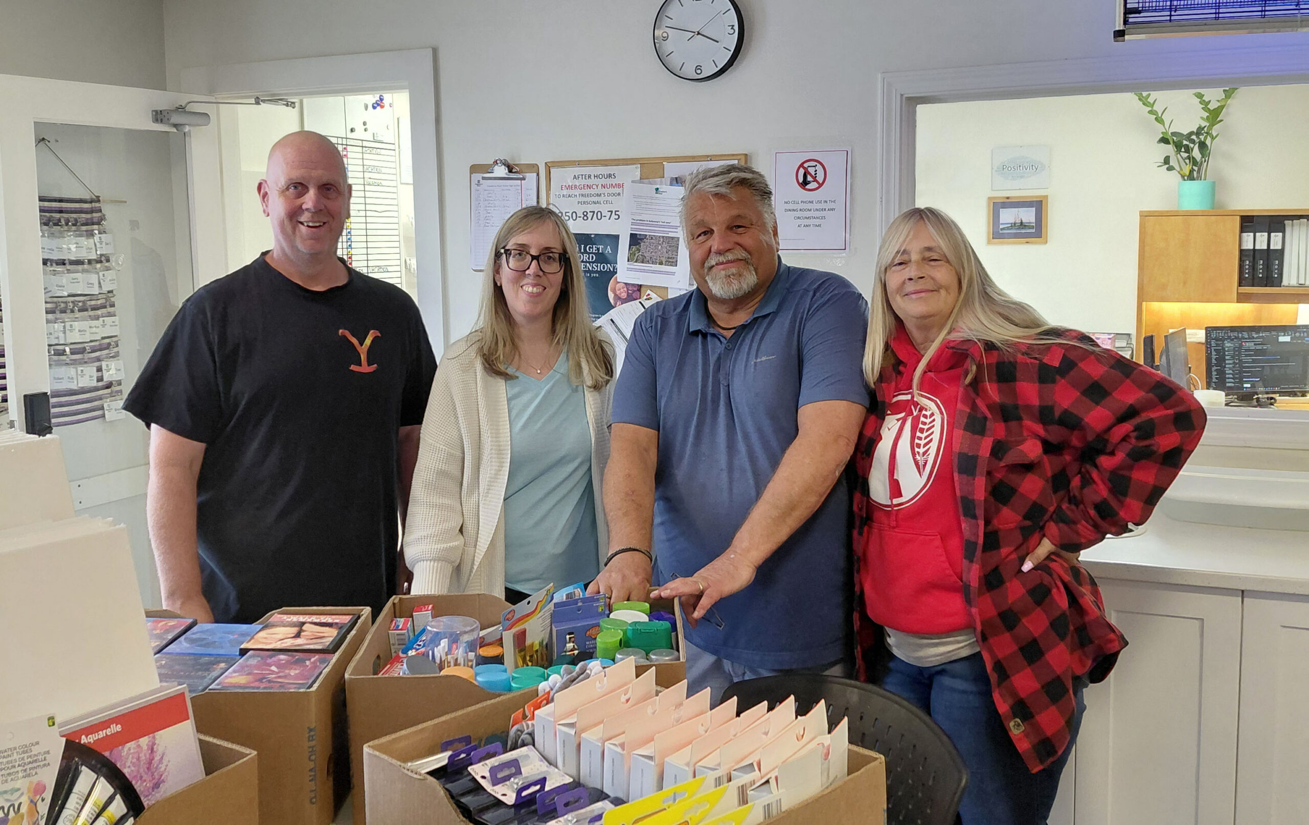 Thank you Coreen & Chris Forrester, along with Superstore Kelowna!