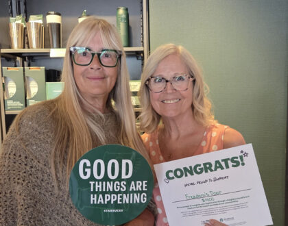 Thank you to The Starbucks Foundation